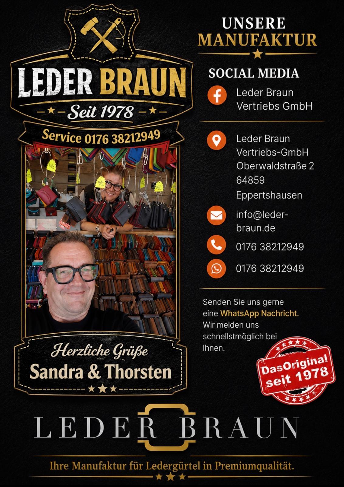 Leder Braun Manufaktur